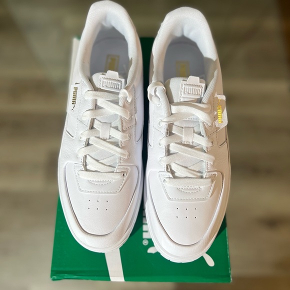 #NWT #PUMA Cali Dream Lth (Womans) 2022 White on White! Size US: 10 - Picture 9 of 10
